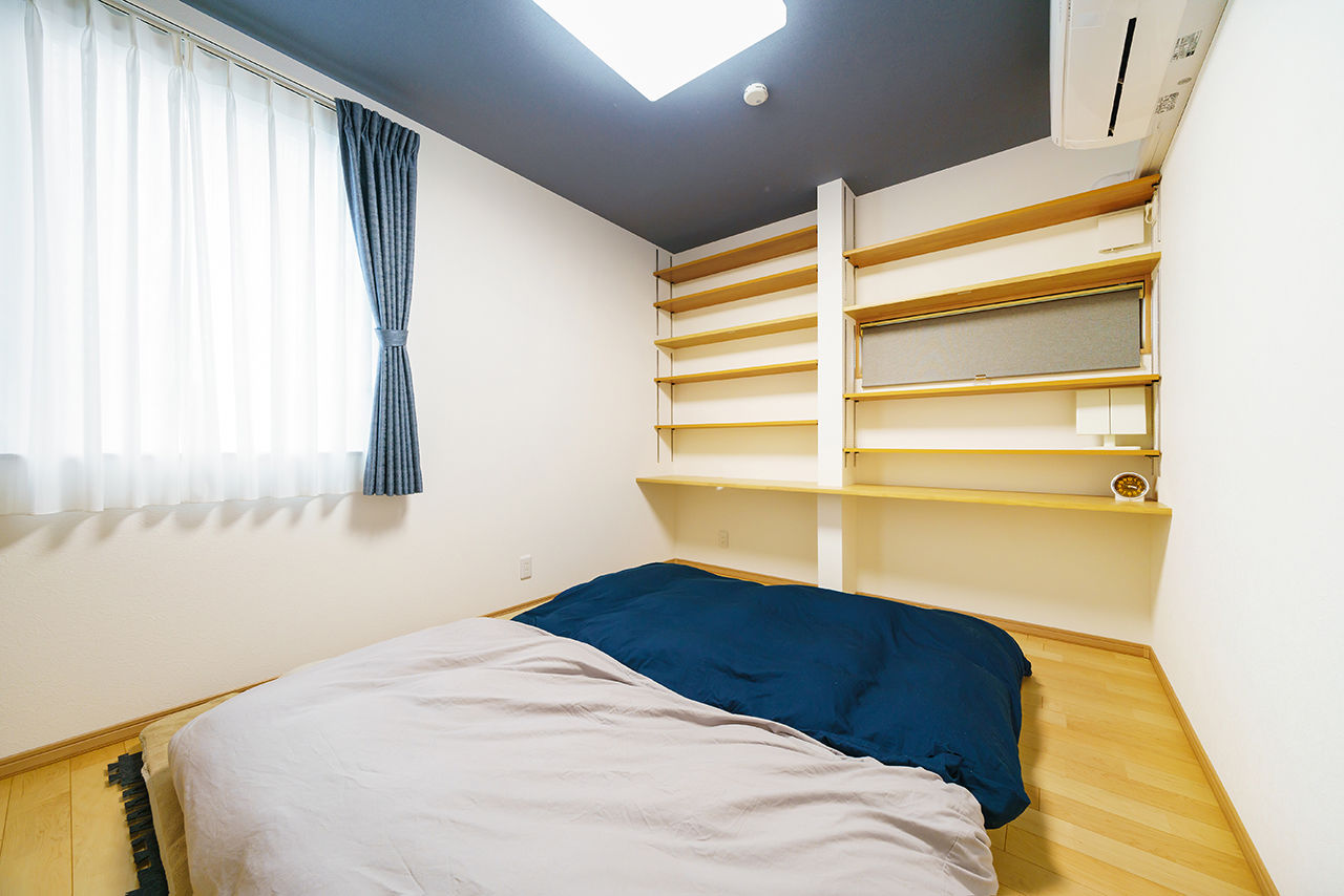 桝田工務店 【大阪市阿倍野区│3階建て│変形地】住宅密集地でも思いっきりトランペットを吹ける「防音室」のある家の建築実例画像9