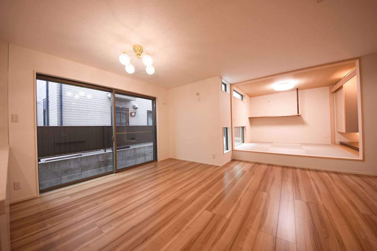 桝田工務店 【60坪台|2階建て|2世帯住宅】広々空間とスムーズな動線を実現した間取り、家族の想いに応えるオシャレな家の建築実例画像5