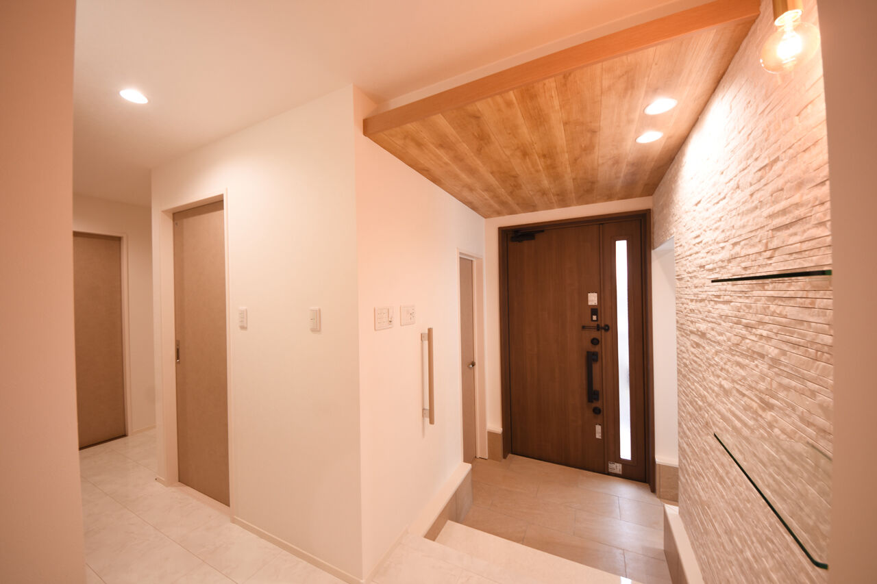 桝田工務店 【60坪台|2階建て|2世帯住宅】広々空間とスムーズな動線を実現した間取り、家族の想いに応えるオシャレな家の建築実例画像8