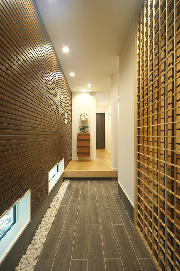 桝田工務店 【大阪市内|4000万円～|2階建て|間取り図有】非日常を味わう離れの和室に、自然光溢れるLDKのある家の建築実例画像10