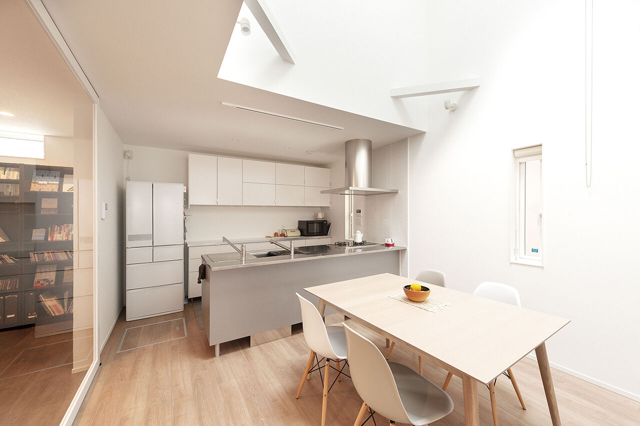 桝田工務店 【2000万円台|2階建て】壁一面のライブラリーがお気に入り。家族のつながりを感じる遊び心あふれる家の建築実例画像3