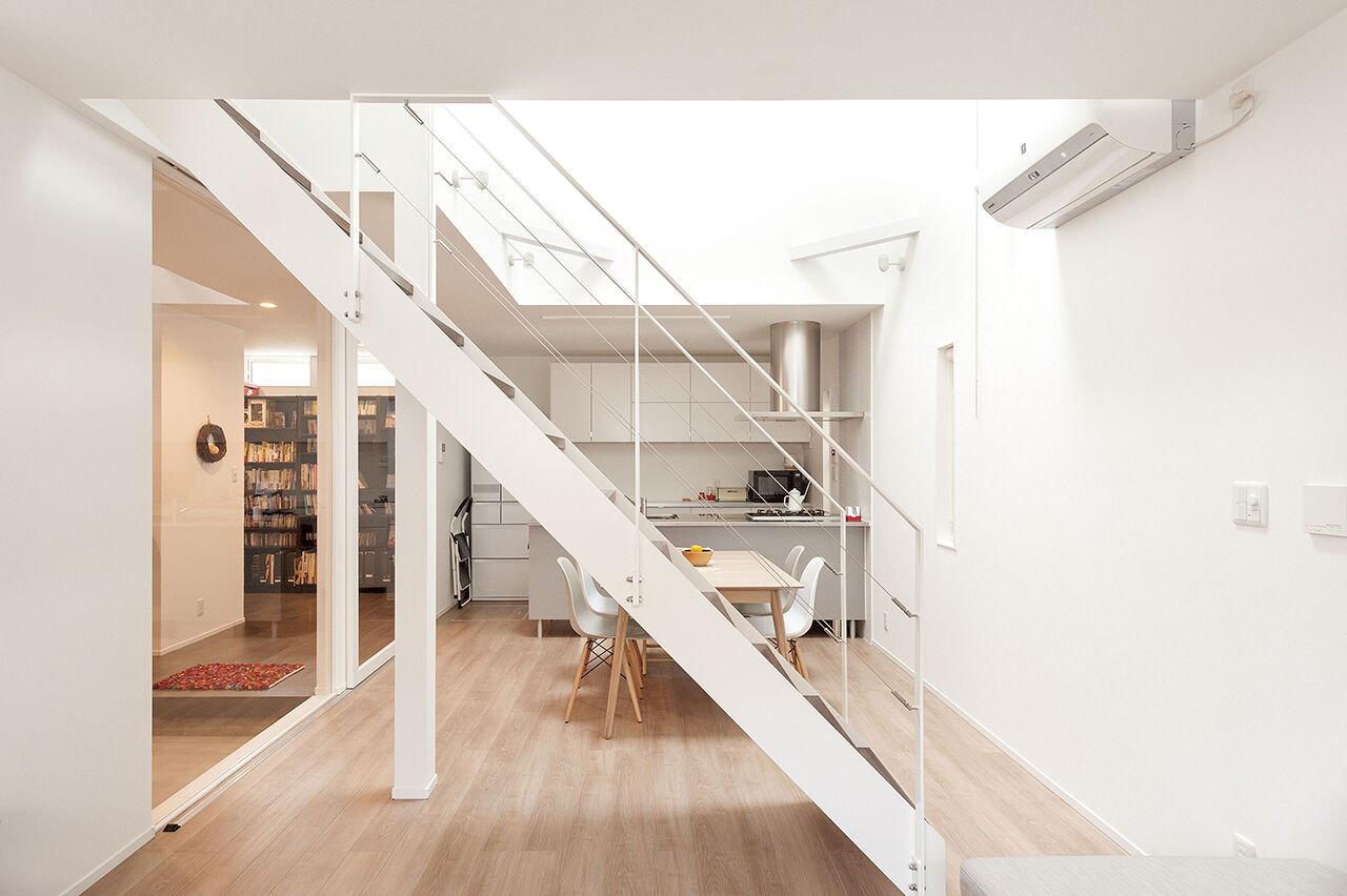 桝田工務店 【2000万円台|2階建て】壁一面のライブラリーがお気に入り。家族のつながりを感じる遊び心あふれる家の建築実例画像4