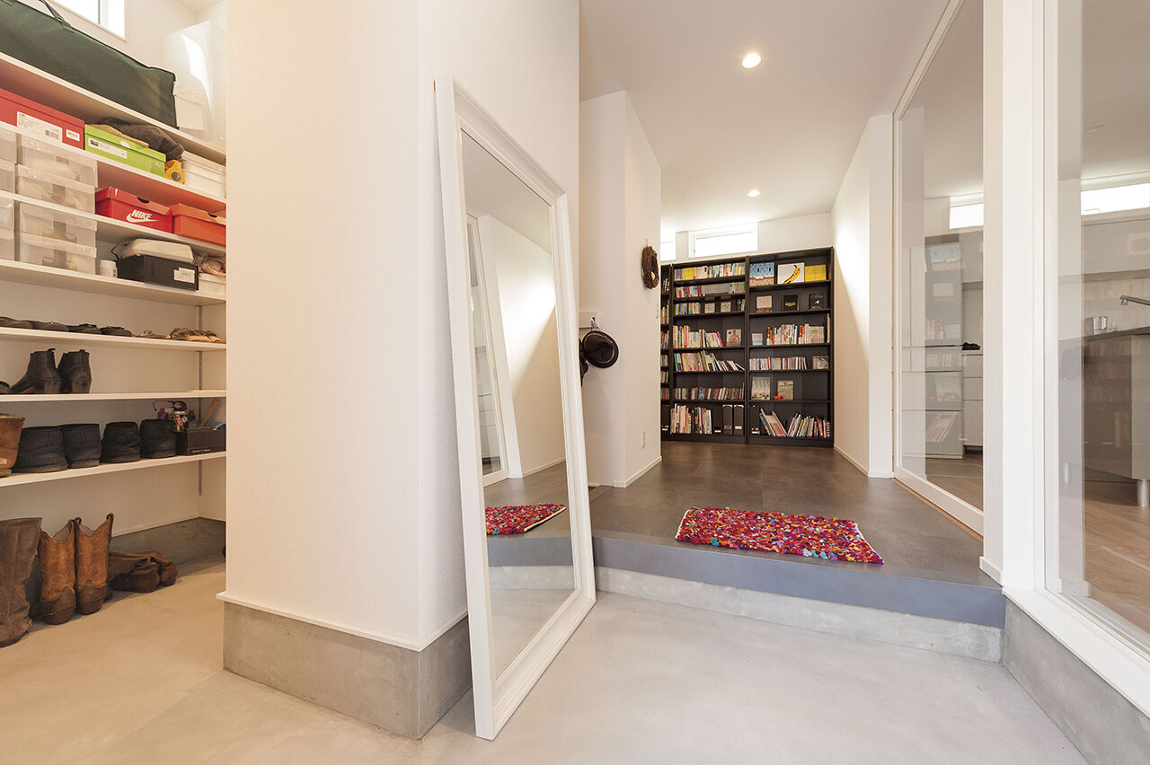 桝田工務店 【2000万円台|2階建て】壁一面のライブラリーがお気に入り。家族のつながりを感じる遊び心あふれる家の建築実例画像8