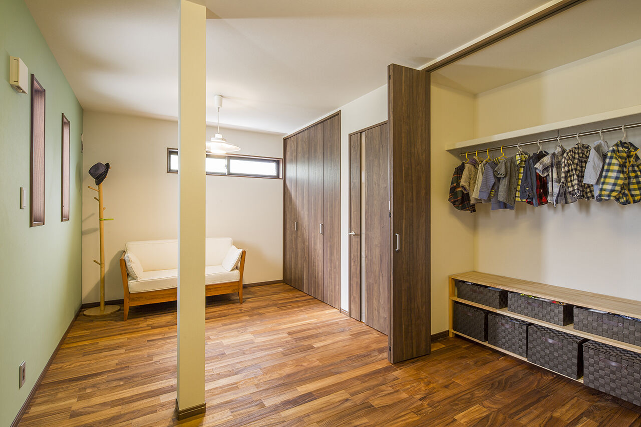 桝田工務店 【八尾市|2階建て|間取り図有】暮らしの中に楽しさと学びが見つかる、子どもがのびのび育つ家の建築実例画像8