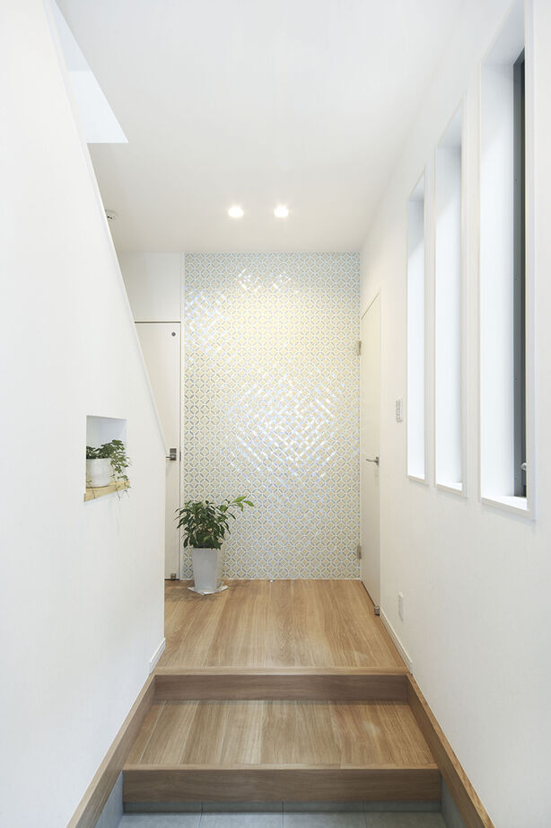 桝田工務店 【大阪市内|3階建て|2階リビング|間取り図有】中庭を中心に光と風を家中に届ける開放的な住まいの建築実例画像6