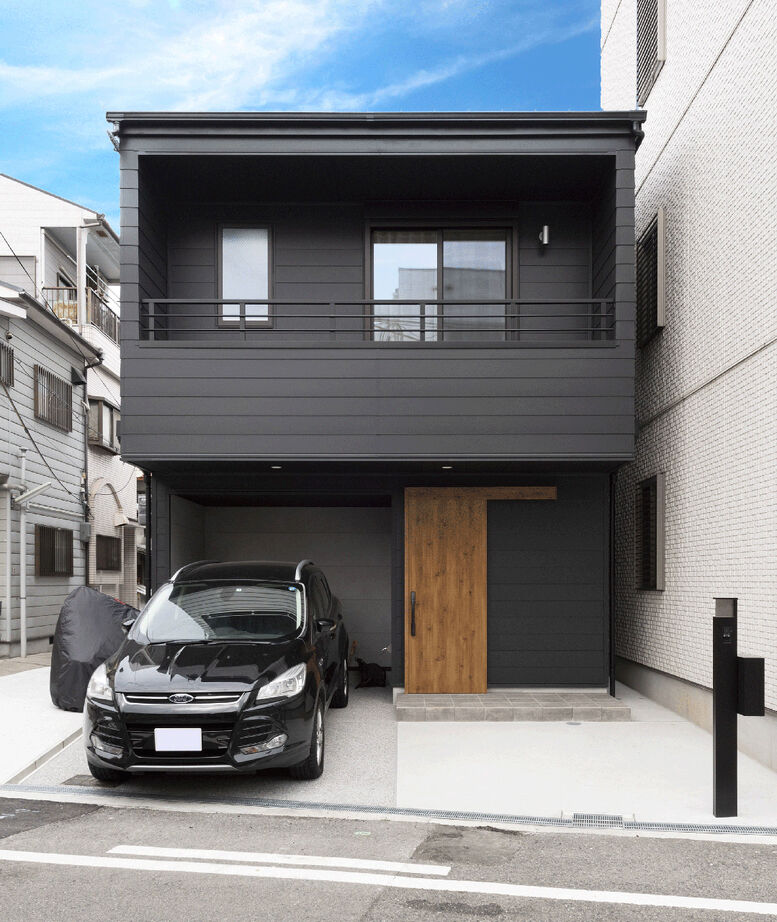 桝田工務店 【大阪市西成区|2000万円台|2階建て|間取り図有】効率的な動線設計で共働き夫婦の家事と子育てをサポートの建築実例画像1