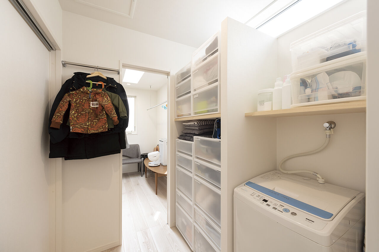 桝田工務店 【大阪市西成区|2000万円台|2階建て|間取り図有】効率的な動線設計で共働き夫婦の家事と子育てをサポートの建築実例画像7