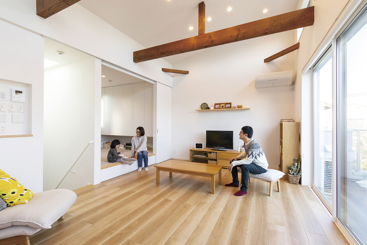 桝田工務店 【大阪市阿倍野区|2000万円台|2階建て|間取り図有】眺望を存分に楽しめる開放感たっぷりの2階LDKが自慢の建築実例画像3