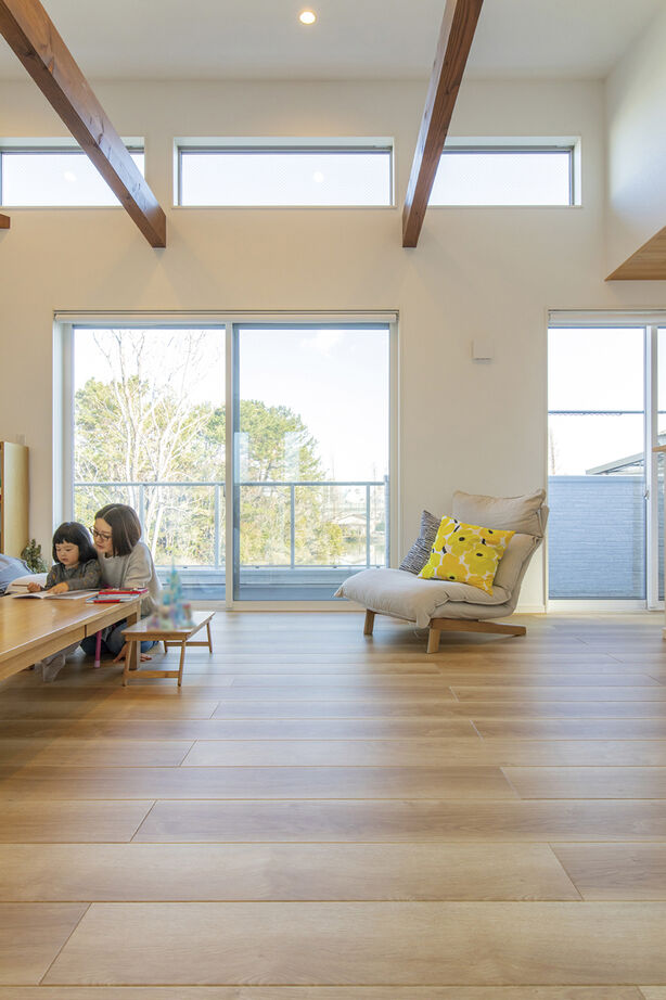 桝田工務店 【大阪市阿倍野区|2000万円台|2階建て|間取り図有】眺望を存分に楽しめる開放感たっぷりの2階LDKが自慢の建築実例画像6