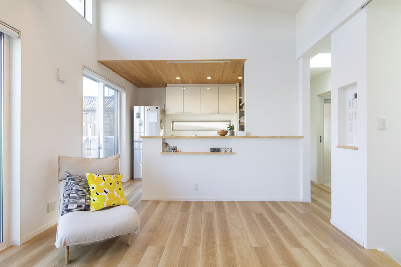 桝田工務店 【大阪市阿倍野区|2000万円台|2階建て|間取り図有】眺望を存分に楽しめる開放感たっぷりの2階LDKが自慢の建築実例画像7