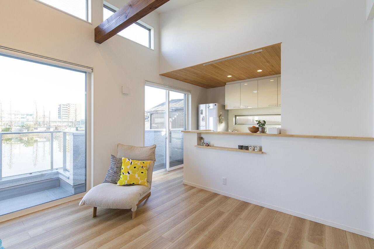 桝田工務店 【大阪市阿倍野区|2000万円台|2階建て|間取り図有】眺望を存分に楽しめる開放感たっぷりの2階LDKが自慢の建築実例画像8
