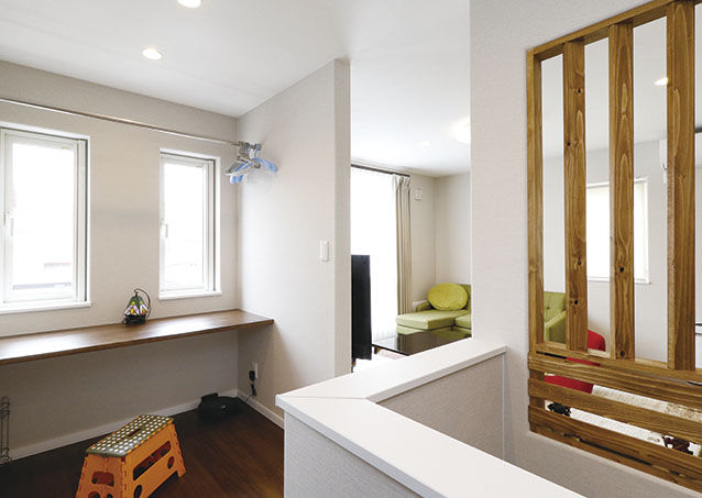 maida koumuten 【ビルトインガレージ/札幌市/3LDK/間取り】暮らす楽しさを満喫できるビルトインガレージのある家の建築実例画像3