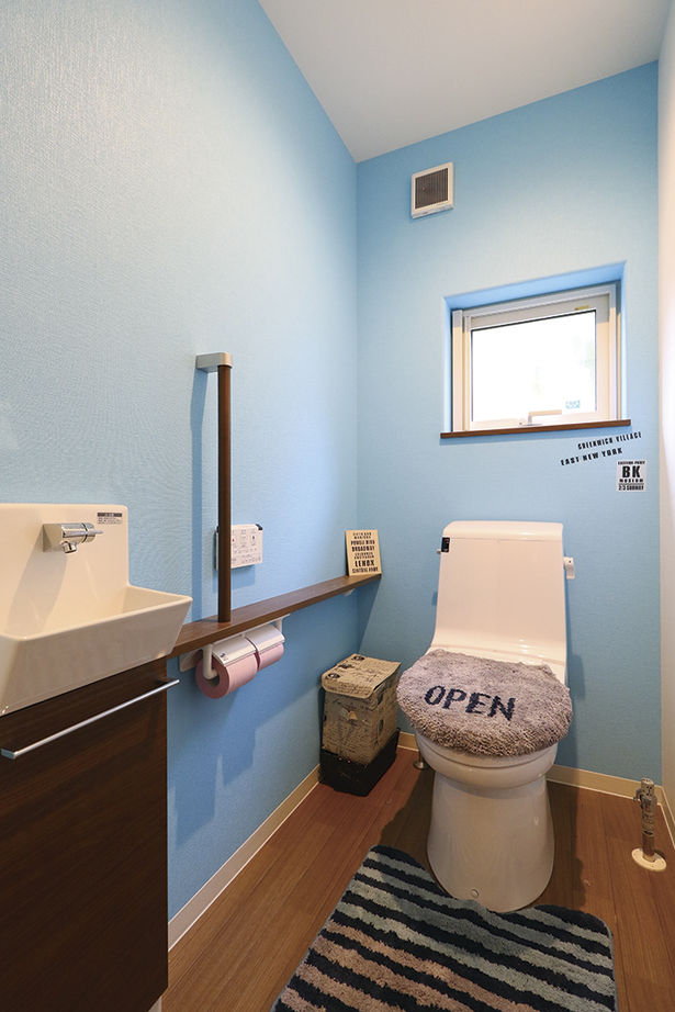 maida koumuten 【ビルトインガレージ/北広島市/3LDK/間取り】ビルトインガレージ×アメリカンビンテージの家の建築実例画像4