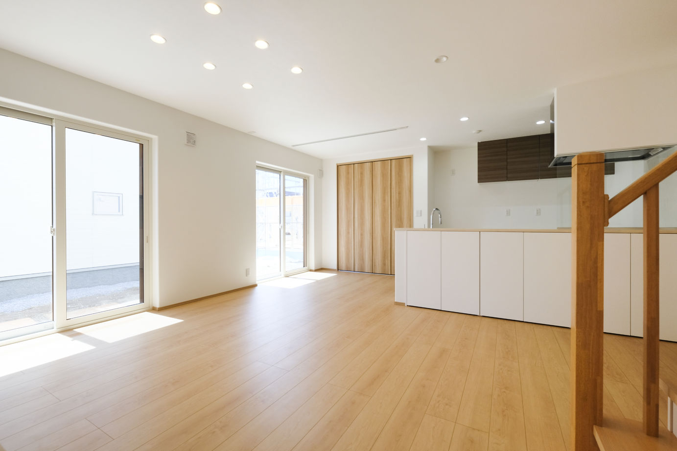 maida koumuten 【北広島市/４LDK/間取り/床暖房】大工さんの造作が詰まった家！の建築実例画像3