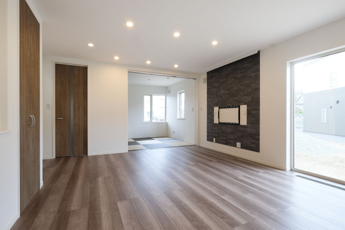 maida koumuten 【2000万円台/札幌市/3LDK/間取り】キッチンからの子供見守り動線でママが安心な住まいの建築実例画像1