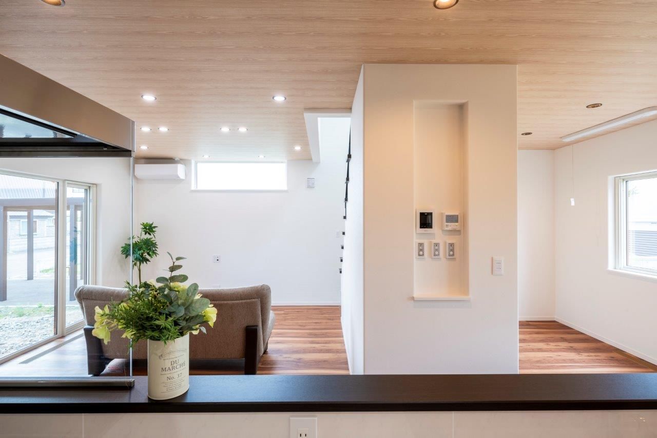 maida koumuten 【2000万円台/江別市/４LDK間取り】家事動線・ファミリークローゼットのある床暖房の家の建築実例画像5