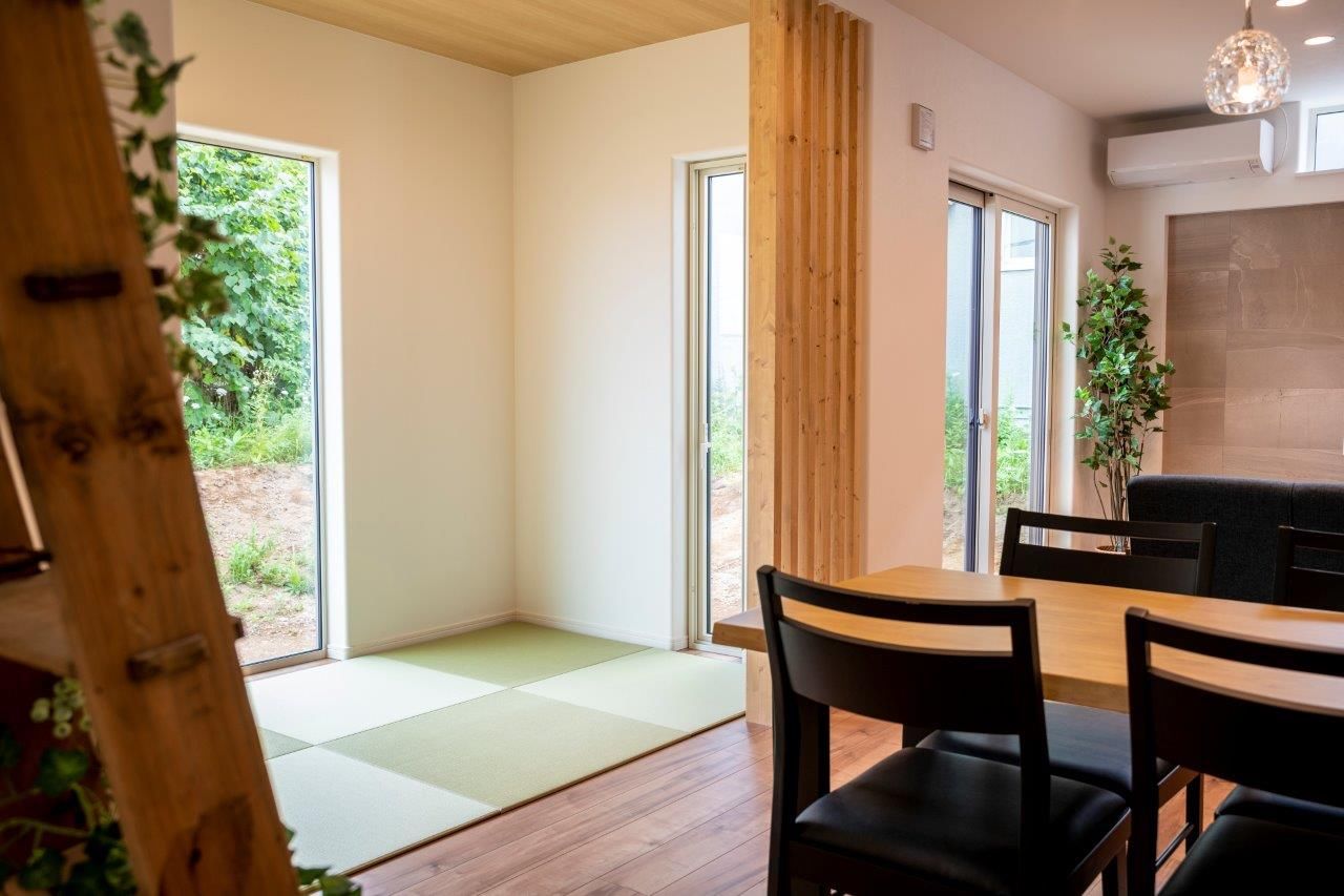 maida koumuten 【2000万円台/北広島市/４LDK間取り】毎朝の朝陽を楽しむ住まいの建築実例画像5