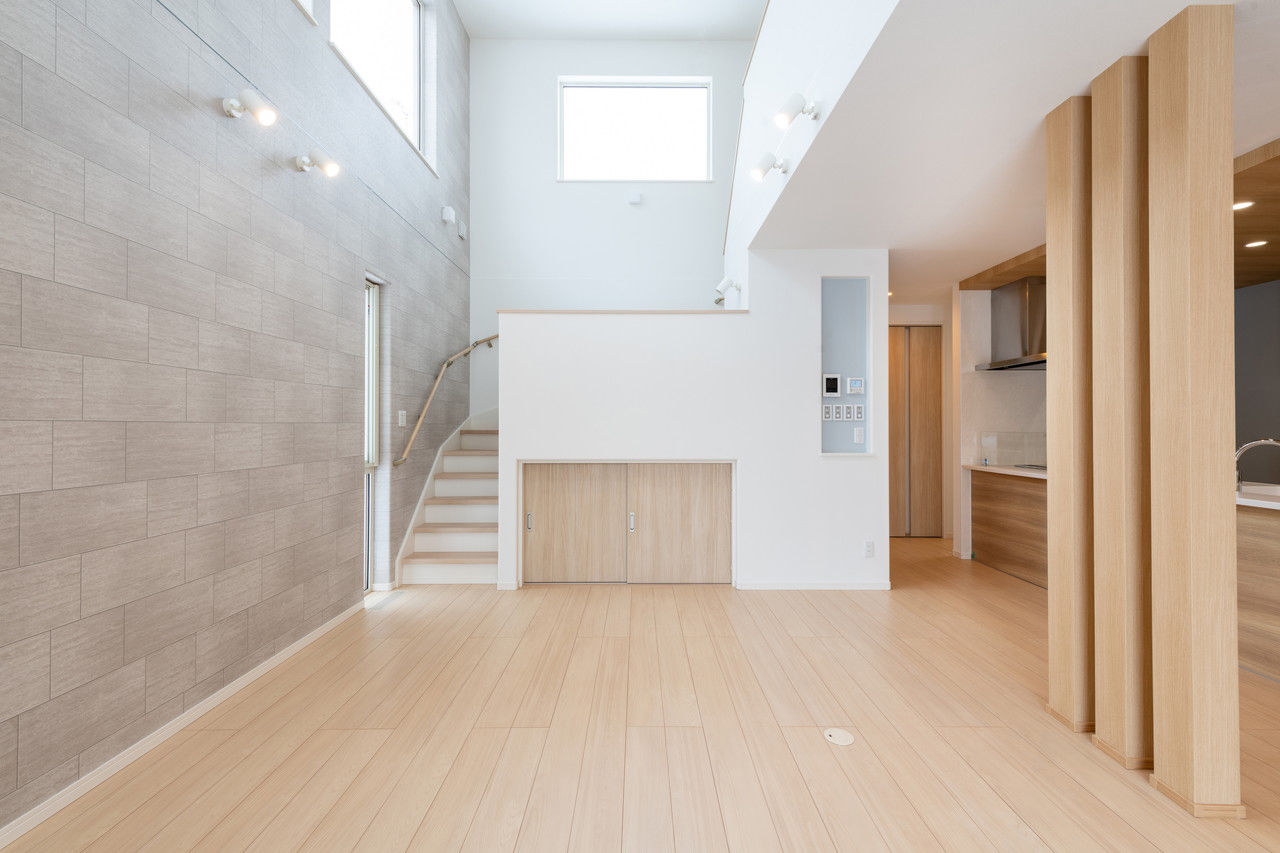 maida koumuten 【2000万円台／吹き抜けリビング／収納充実／スキップフロア】家事ラク＆子育てが楽しい工夫が満載の建築実例画像8