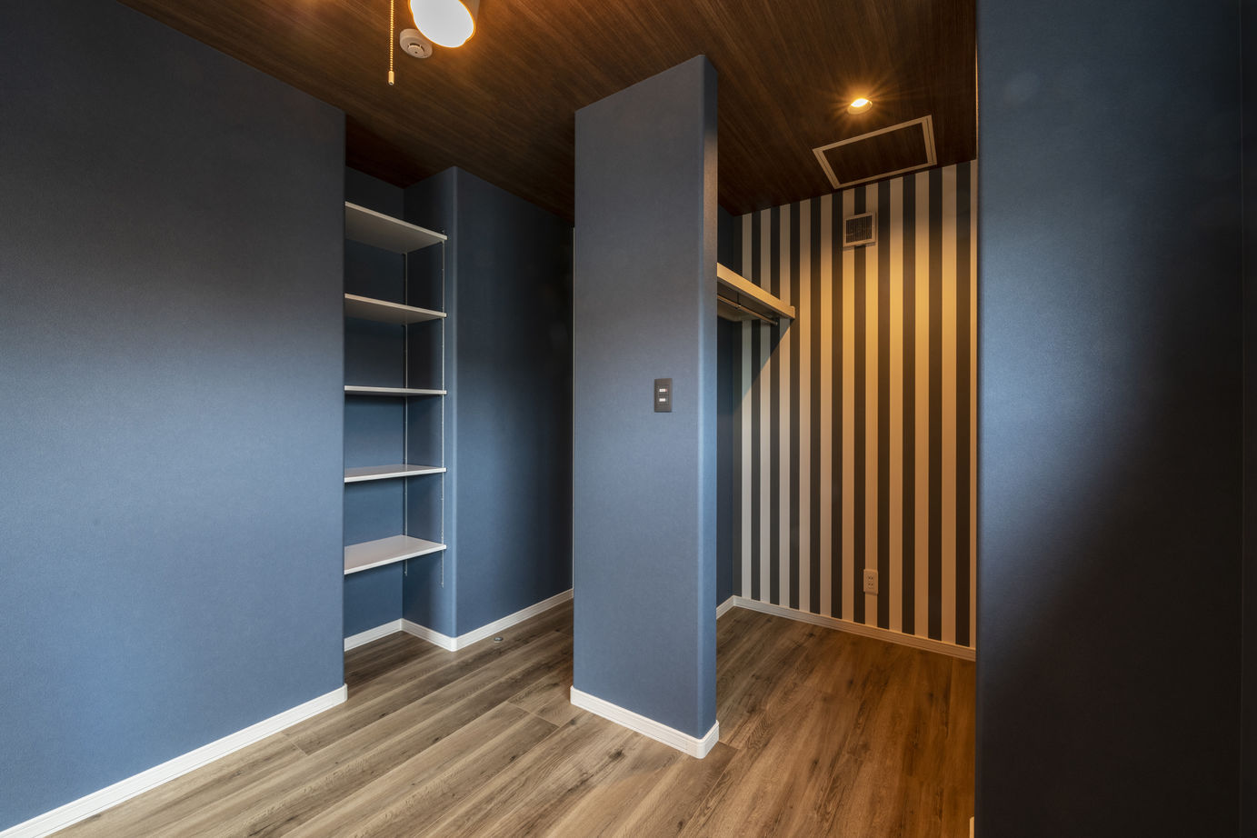 maida koumuten 【札幌市/3000万円台/間取り】お施主様こだわりのスキップフロアと造作階段があるお家の建築実例画像8