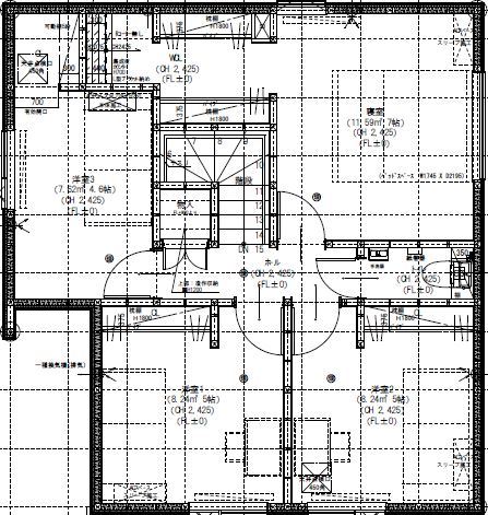 maida koumuten 【札幌市/2000万円台/間取り/家事ラク】階段下におこもりスペースがあるお家の間取り図（4LDK）2階