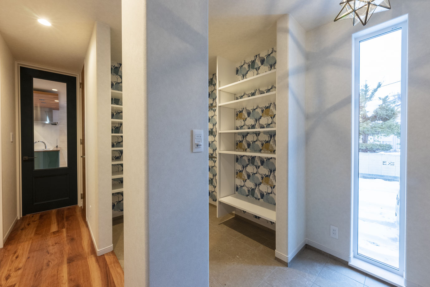 maida koumuten 【札幌市/2000万円台/３LDK間取り/家事動線】遊び心あるキャットウォークがあるお家の建築実例画像9