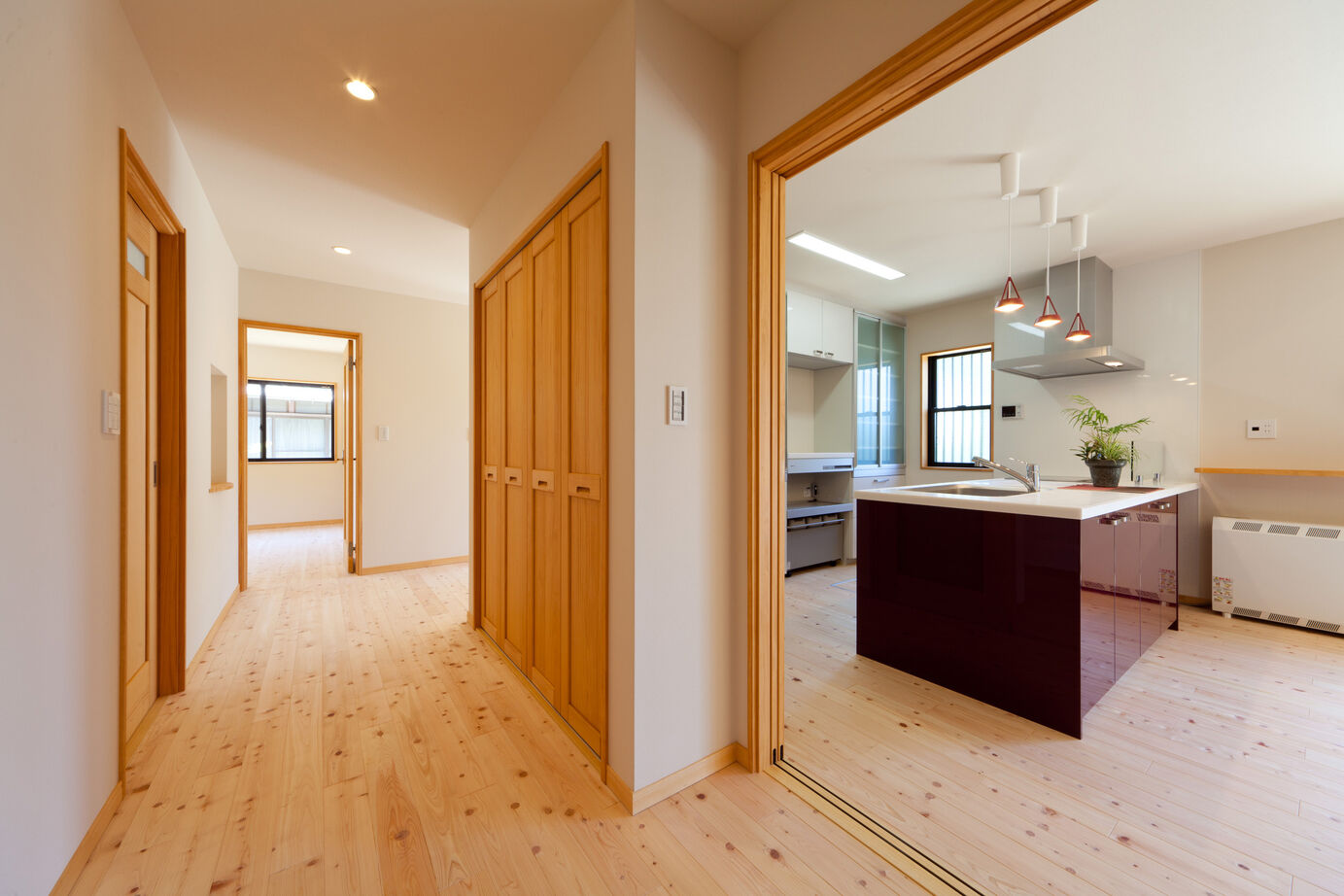 【平塚・大磯・二宮で建てる】空創工房 【平屋／延床27.5坪】プライバシーの保護、寝室の位置、平屋づくりに活きる女性目線の間取りと設計の建築実例画像8