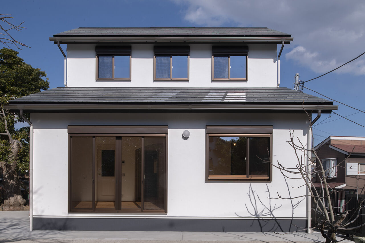 【平塚・大磯・二宮で建てる】空創工房 【延床34坪／収納充実／ヌック】希望の天然素材をすべて使用、良い“気”を感じる和テイストの家の建築実例画像2