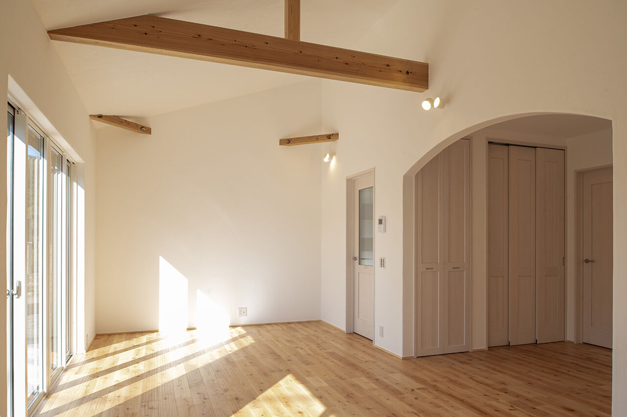 【平塚・大磯・二宮で建てる】空創工房 【延床34坪／収納充実／ヌック】希望の天然素材をすべて使用、良い“気”を感じる和テイストの家の建築実例画像4