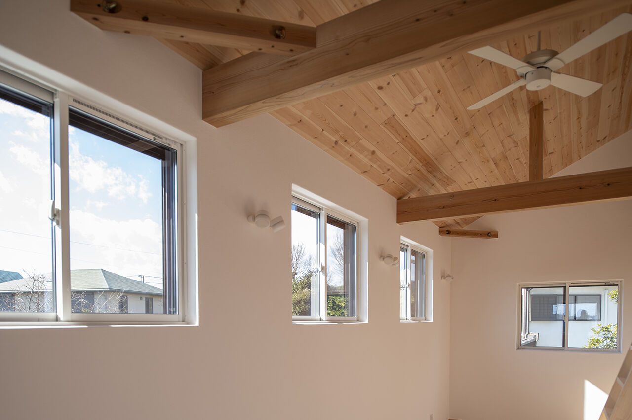 【平塚・大磯・二宮で建てる】空創工房 【延床34坪／収納充実／ヌック】希望の天然素材をすべて使用、良い“気”を感じる和テイストの家の建築実例画像9