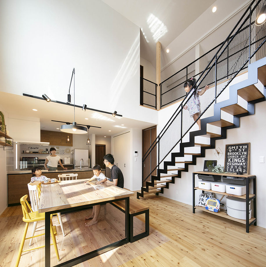 ひのき乃工房　ムクヤホーム 【2000万円台/30坪台/間取り/吹き抜け/DIY】インテリアや間取り、自然素材のこだわりを実現した住まいの建築実例画像5