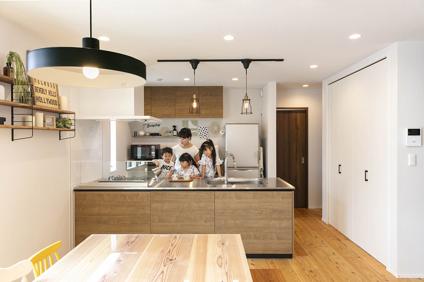 ひのき乃工房　ムクヤホーム 【2000万円台/30坪台/間取り/吹き抜け/DIY】インテリアや間取り、自然素材のこだわりを実現した住まいの建築実例画像6