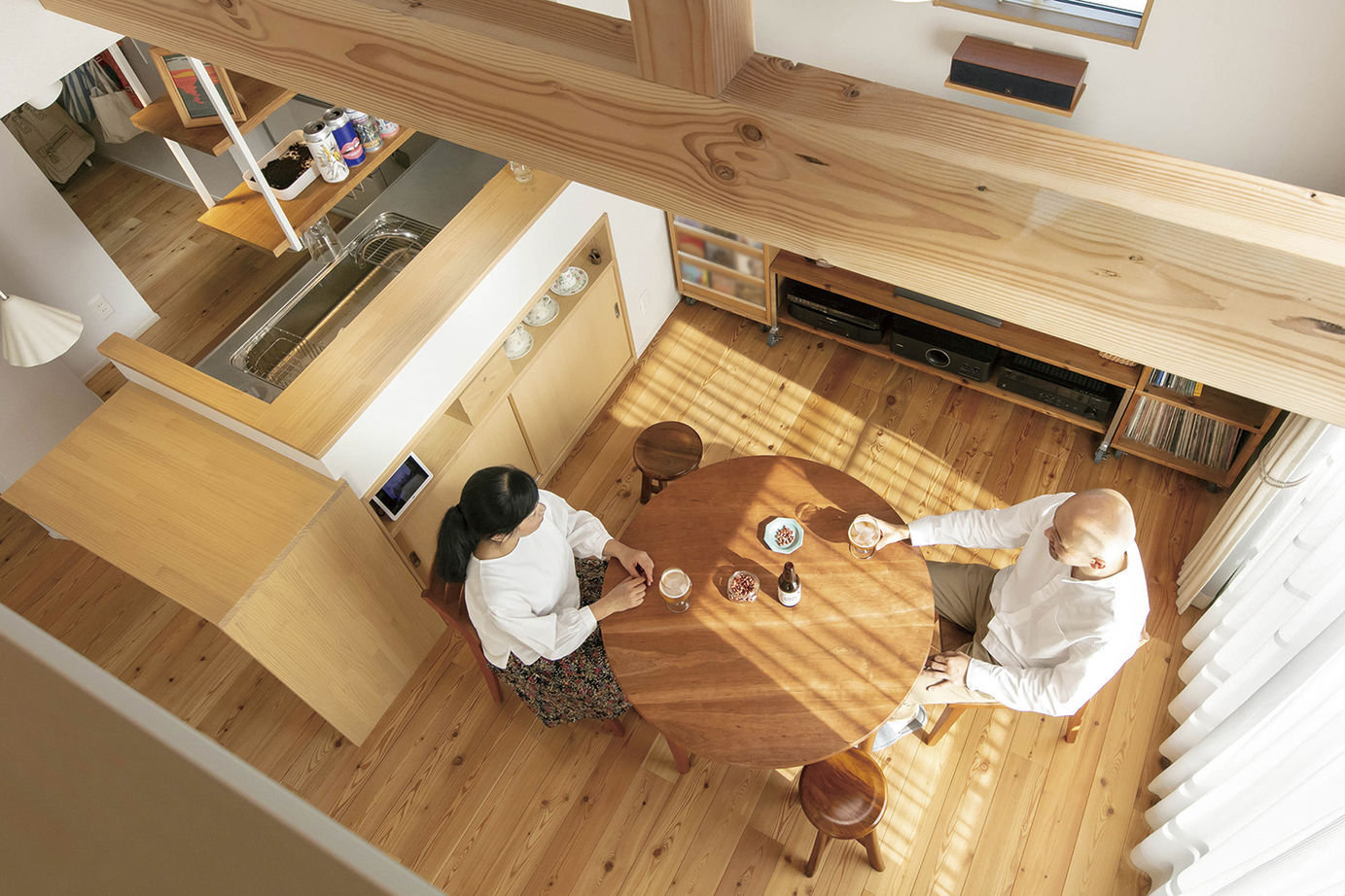 ひのき乃工房　ムクヤホーム 【2000万円台/20坪台/間取り/自然素材/音楽室】ピアノ教室のための注文住宅で、自分たちらしい暮らしを実現の建築実例画像2