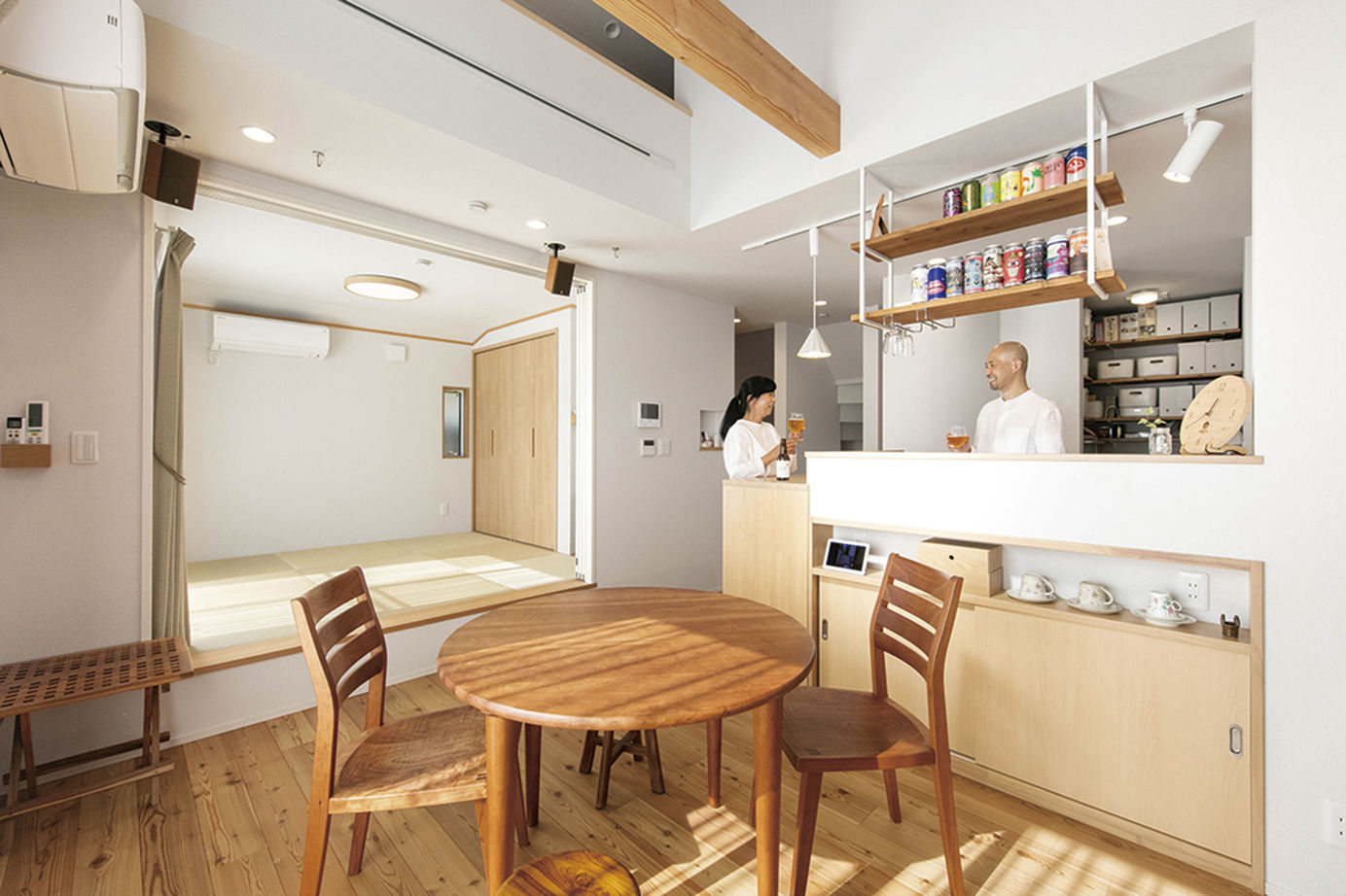 ひのき乃工房　ムクヤホーム 【2000万円台/20坪台/間取り/自然素材/音楽室】ピアノ教室のための注文住宅で、自分たちらしい暮らしを実現の建築実例画像6