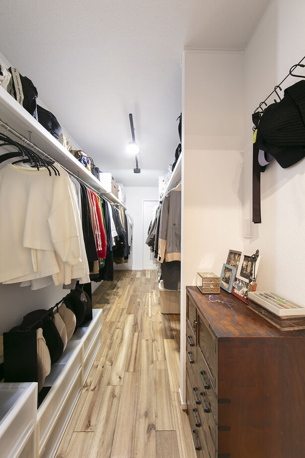 ひのき乃工房　ムクヤホーム 【土間／収納充実／間取図】土間とつながる開放的な間取りも高い断熱性能と自然素材で快適！の建築実例画像11