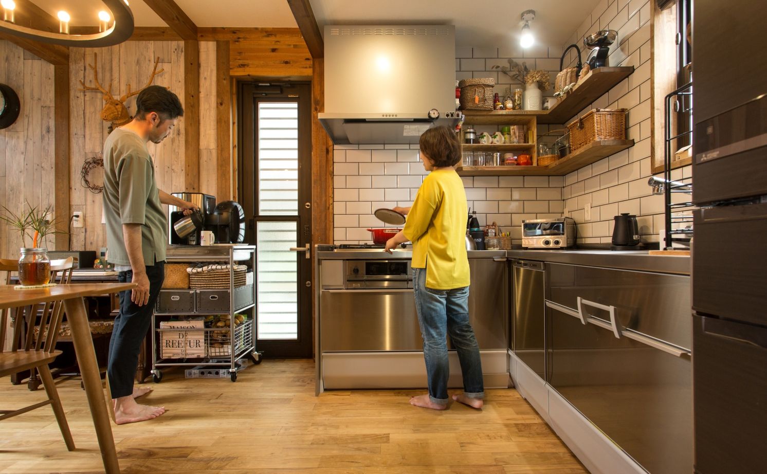 綿半林業 【1800万円/ひのき/108m2/間取り有】おしゃれで住み心地のよい国産ひのきの家が1800万円で実現！の建築実例画像3