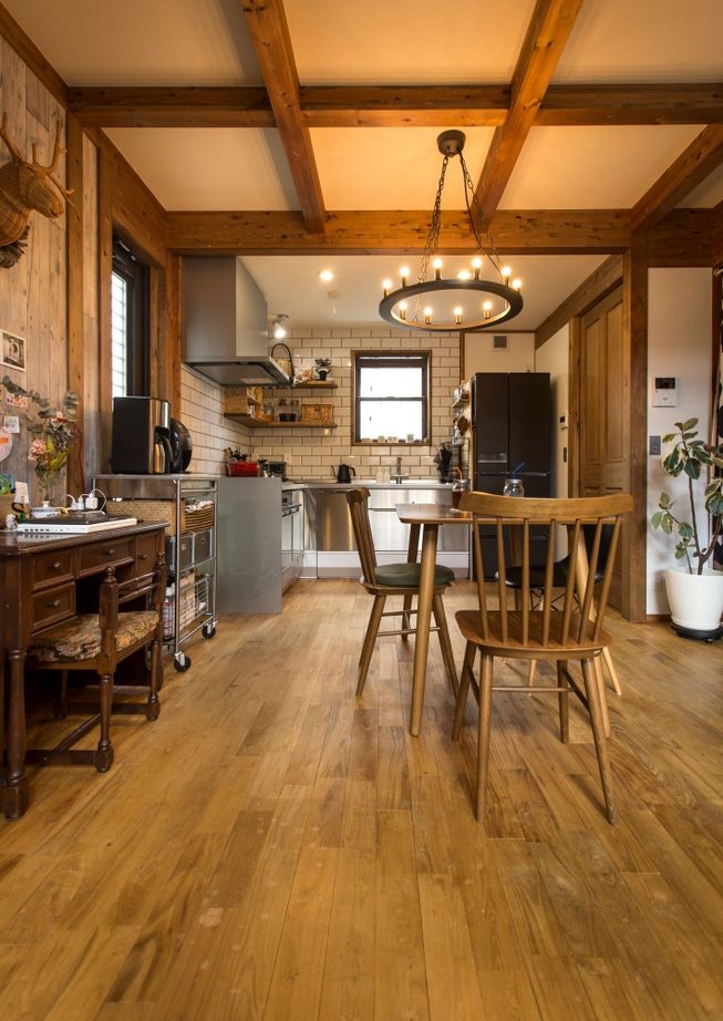 綿半林業 【1800万円/ひのき/108m2/間取り有】おしゃれで住み心地のよい国産ひのきの家が1800万円で実現！の建築実例画像4