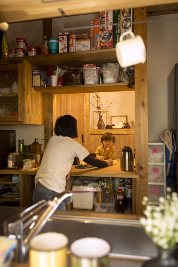 綿半林業 【1950万円/ひのき/間取り有】ボルダリングなど遊びゴコロが詰まった土間キッチンと薪ストーブのある家の建築実例画像6