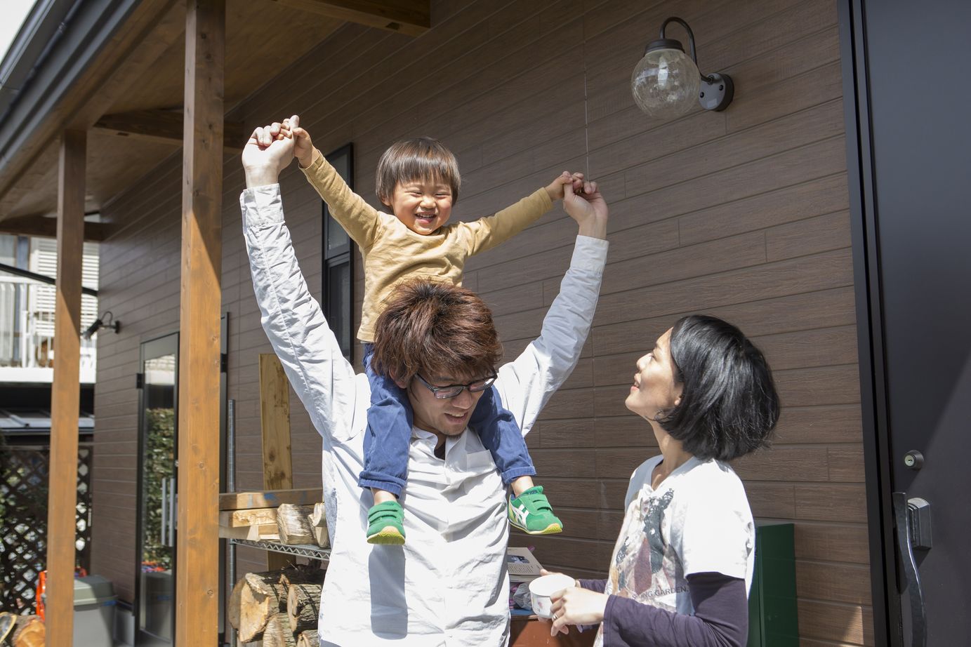 綿半林業 【1950万円/ひのき/間取り有】ボルダリングなど遊びゴコロが詰まった土間キッチンと薪ストーブのある家の建築実例画像19