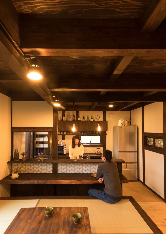 綿半林業 【2000万円台/ひのき/間取有】旧家の建材を活かした懐かしいけど新しい“ばあちゃんち”みたいなレトロな家の建築実例画像2