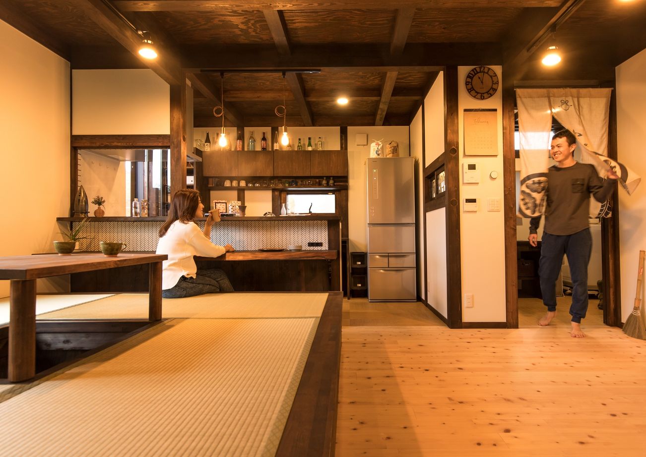 綿半林業 【2000万円台/ひのき/間取有】旧家の建材を活かした懐かしいけど新しい“ばあちゃんち”みたいなレトロな家の建築実例画像3