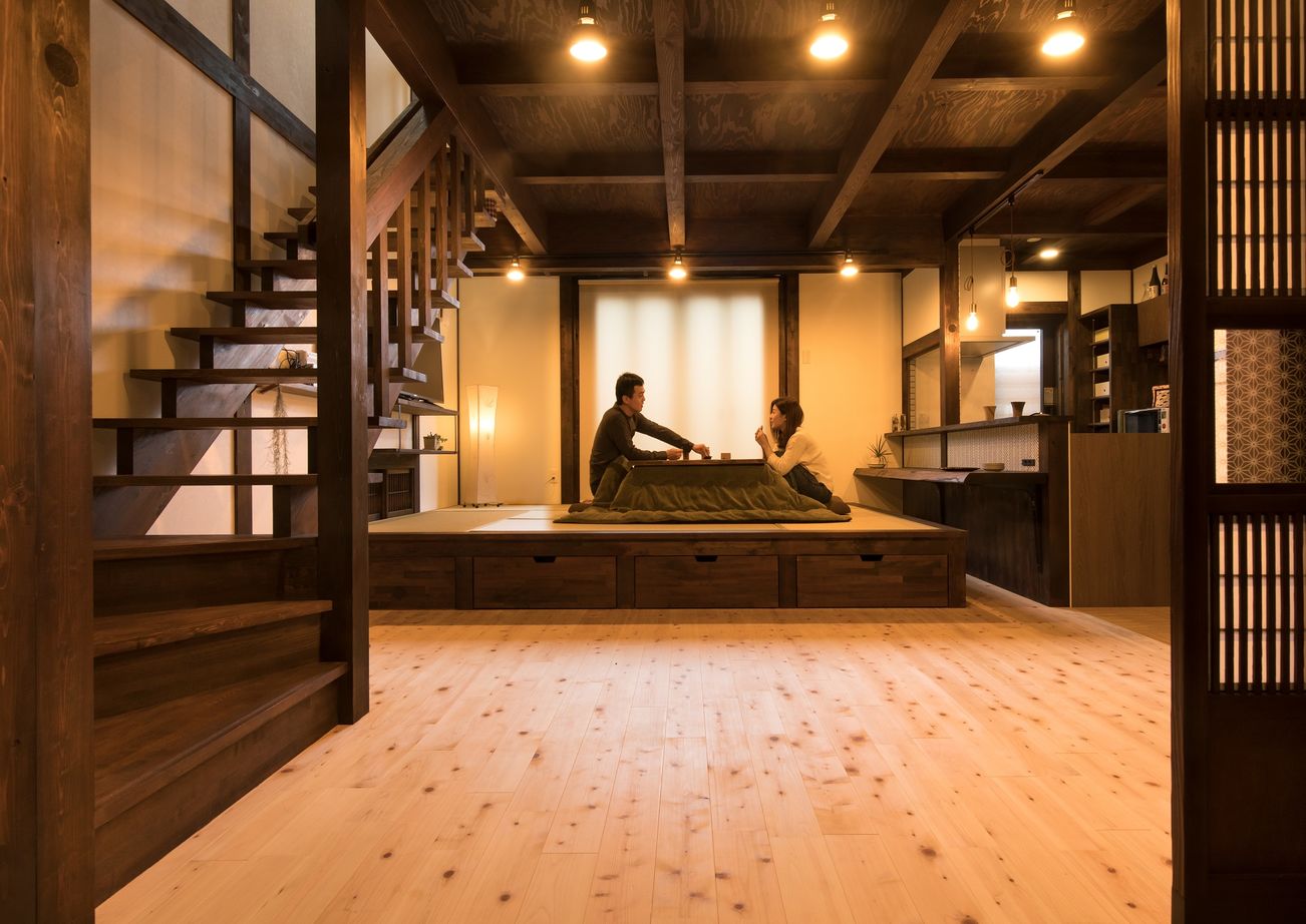 綿半林業 【2000万円台/ひのき/間取有】旧家の建材を活かした懐かしいけど新しい“ばあちゃんち”みたいなレトロな家の建築実例画像4