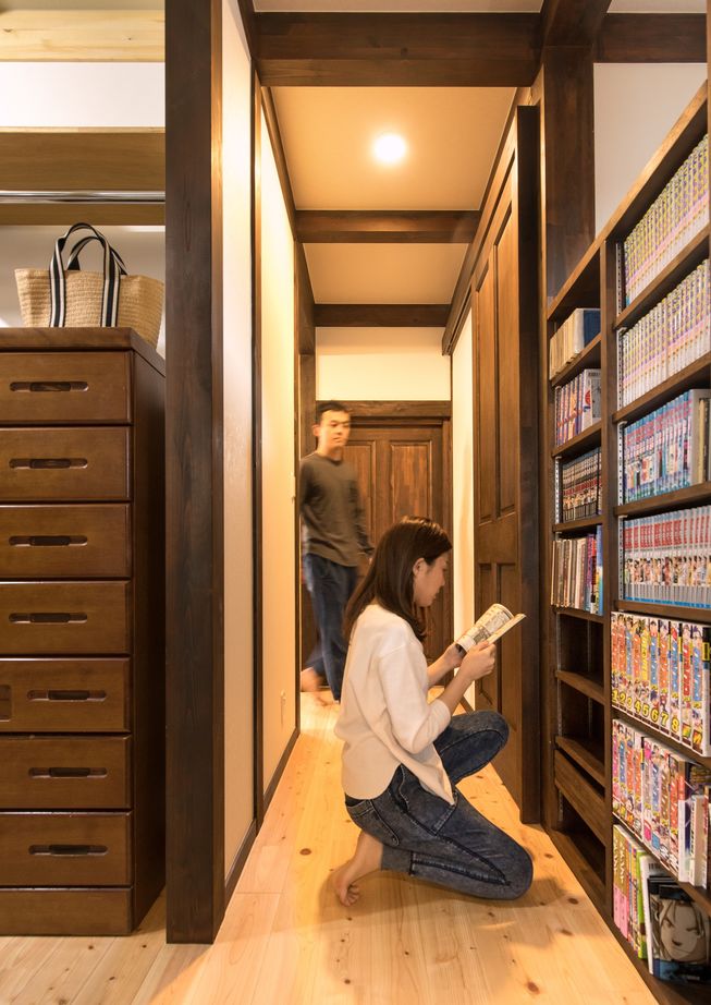 綿半林業 【2000万円台/ひのき/間取有】旧家の建材を活かした懐かしいけど新しい“ばあちゃんち”みたいなレトロな家の建築実例画像12