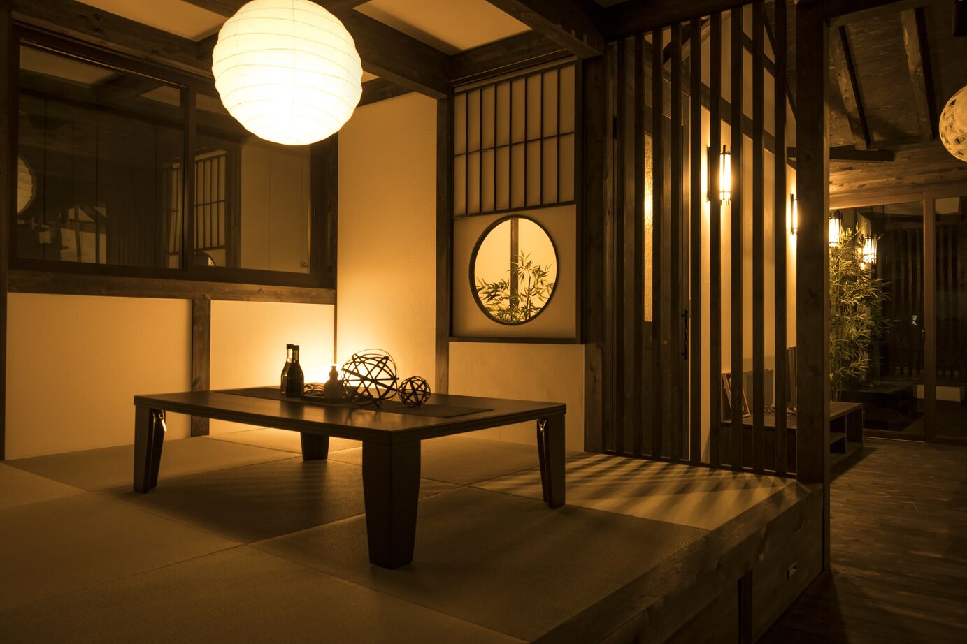 綿半林業 【1000万円台/ひのき/間取り有】和風旅館の風情あふれる隠れ書斎のある古民家風の家の建築実例画像6