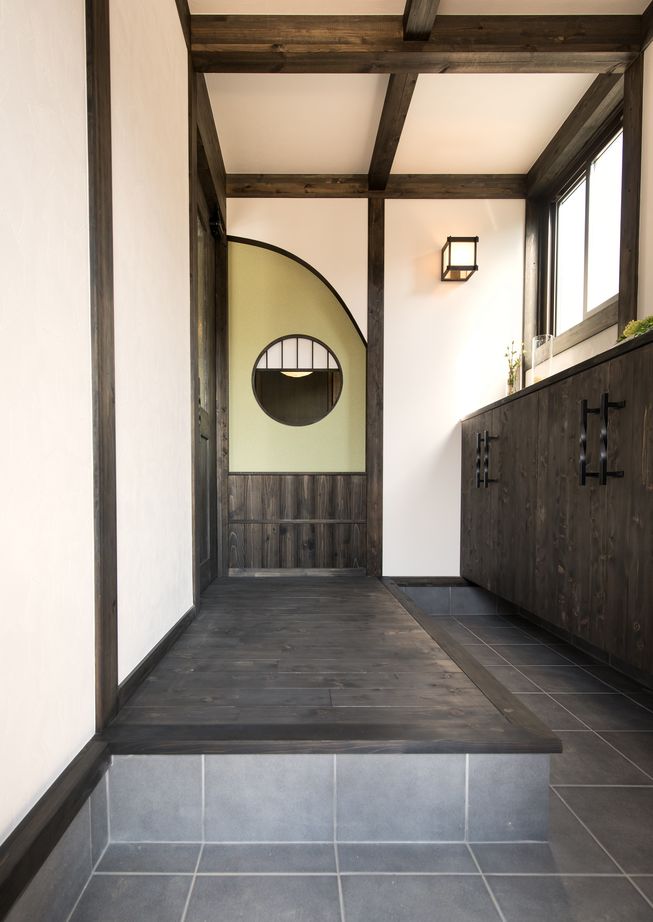 綿半林業 【1000万円台/ひのき/間取り有】和風旅館の風情あふれる隠れ書斎のある古民家風の家の建築実例画像9