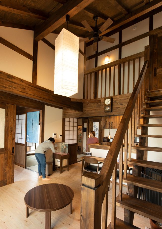 綿半林業 【ひのき/30坪/1719万円】純和風をアレンジしたレトロモダンな家の建築実例画像9