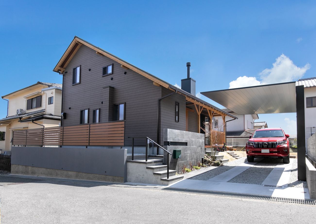 綿半林業 【2000万円台前半/36坪/薪ストーブ/無垢材】家族でおうちキャンプが楽しめる念願の薪ストーブが似合う家の建築実例画像10