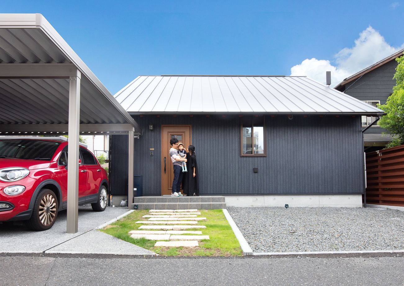 綿半林業 【1668万円/ひのき/動線】子育て&家事ラクとともに将来の暮らしまで考えた1.5階建ての平屋風の建築実例画像17