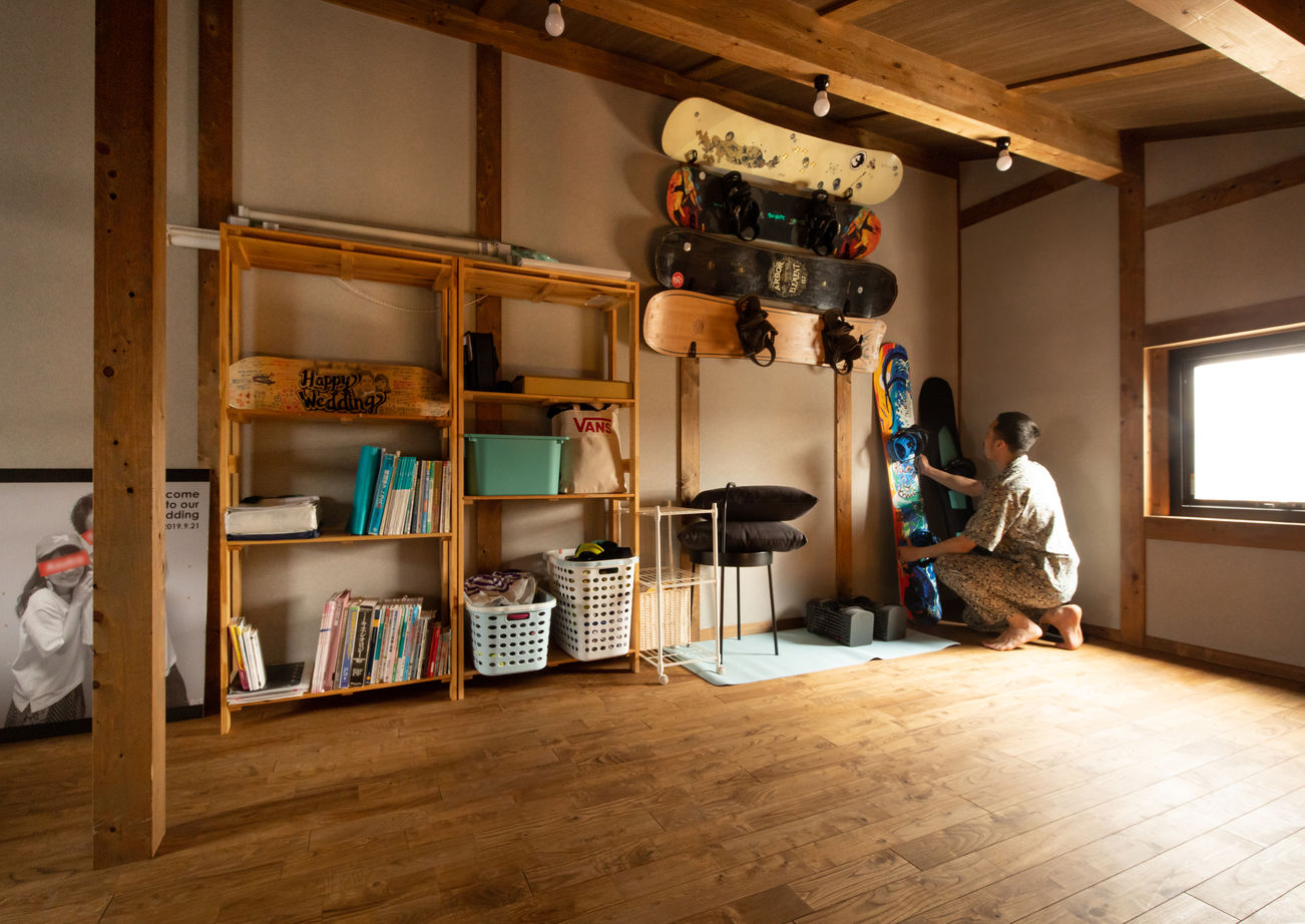 綿半林業 【1900万円台/耐震等級3/ZEH/27.8坪】ダウンフロアリビングやキッチンがお気に入りの快適なひのきの家の建築実例画像7