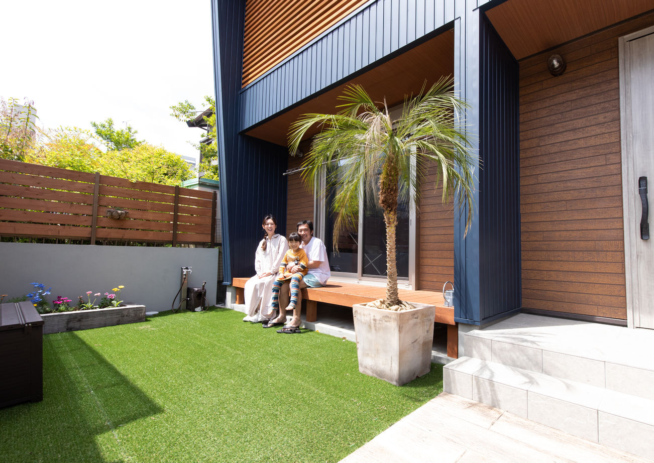 綿半林業 [36.9坪/1980万円/土間収納]アウトドア大好き家族のアメリカンポップなひのきの家の建築実例画像7