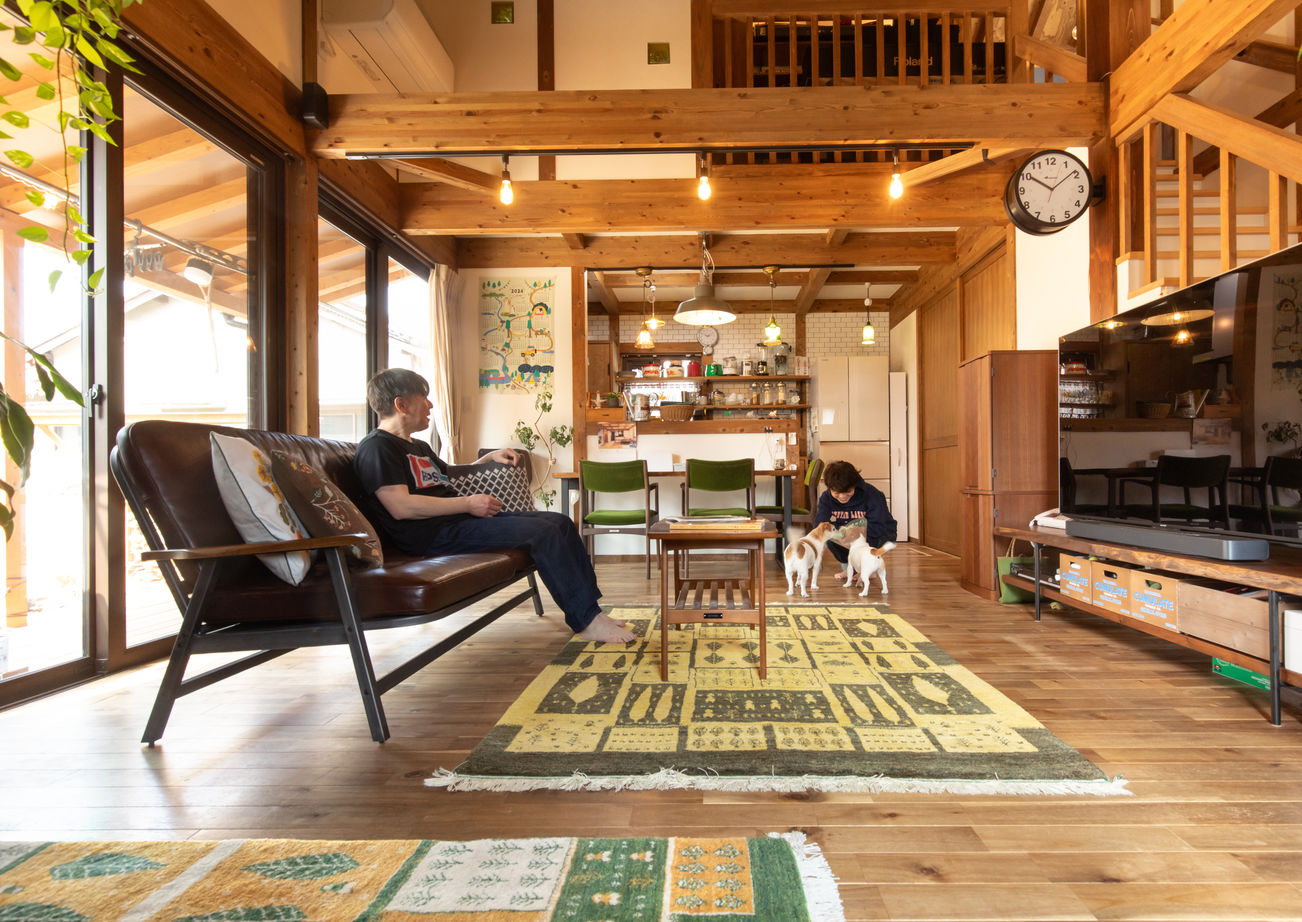 1900万円/26坪/ログハウス風/ペット】趣味があふれる古民家×山小屋風の 